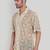 Smart and stylish yellow color  designer printed shirt