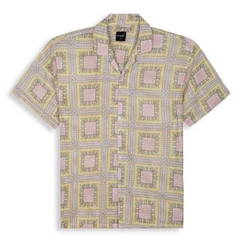 Smart and stylish yellow color  designer printed shirt 5