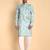 Blue color smart and ethnic designer printed kurta payjama for men's festive looks