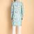 Blue color smart and ethnic designer printed kurta payjama for men's festive looks