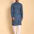 Blue color smart and ethnic designer printed kurta payjama for men's festive looks