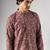 Brown color smart chickoo polo fabric designer ceremonial kurta payjama