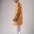 Orange color smart chickoo polo fabric designer ceremonial kurta payjama