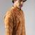 Orange color smart chickoo polo fabric designer ceremonial kurta payjama
