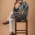 Blue color smart chickoo polo fabric designer ceremonial kurta payjama