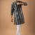 Blue color smart chickoo polo fabric designer ceremonial kurta payjama