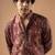 Brown color smart chickoo polo fabric designer ceremonial kurta payjama