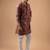 Brown color smart chickoo polo fabric designer ceremonial kurta payjama