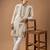 Smart heavy emnroidered viscose silk graceful kurta payjama
