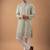 Smart heavy emnroidered viscose silk graceful kurta payjama