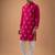 Smart and graceful pink color viscose silk men's ceremonial attire