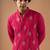 Smart and graceful pink color viscose silk men's ceremonial attire