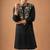 Smart and graceful black color viscose silk men's ceremonial attire