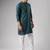 Petrol blue color rayon fabric designer embroidered ethnic kurta payjama for men's traditional looks