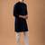 Navy blue color rayon fabric designer embroidered ethnic kurta payjama for men's traditional looks