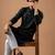 Black color rayon fabric designer embroidered ethnic kurta payjama for men's traditional looks