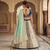 multicolor embroidered lehenga choili 