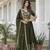 MEHENDI SILK CORDING EMBROIDERY LEHENGA CHOLI WITH DUPATTA