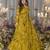Digital print heavy chinon shrug sharara suit