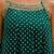 teal color embroidered and mirror work silk blend salwar suit 