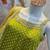 olive color embroidered and mirror work silk blend salwar suit 