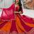  Rani Pink Hand Work Cotton Navratri Lahenga Choli Set