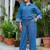 Denim half-zip co-ord