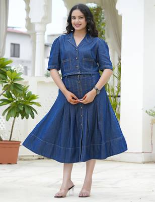 Denim co-ord set 1