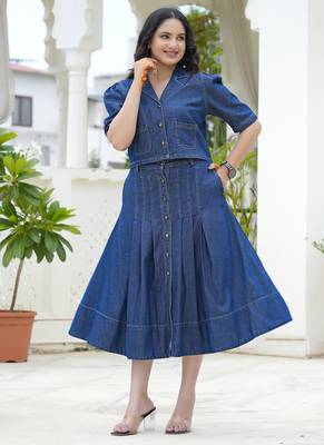 Denim co-ord set 2