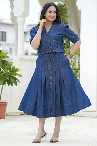 Denim co-ord set