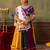 Multi Color Real Mirror Work and Embroidery Work Georgette Navratri Lehenga Choli Set 
