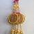 handmade hanging decorative door toran tassel religious home temple decorations (pack of 4)