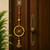 handmade hanging decorative door toran tassel religious home temple decorations (pack of 4)