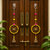 handmade hanging decorative door toran tassel religious home temple decorations (pack of 4)
