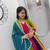 Multi Bandhani Print Sequins Work Georgette Navratri Lahenga Choli Set