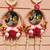 handmade radha krishna floral pearl hanging wall decor  decorative wall hanging for home decoration (pack of 2)