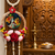 handmade radha krishna floral pearl hanging wall decor  decorative wall hanging for home decoration (pack of 2)