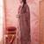 peach straight cotton floral sequins work kurta trouser dupatta set