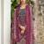  magenta lawn cotton digital printed dress material