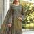 olive lawn cotton digital printed dress material