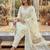 yellow chanderi cotton lining kurta dupatta pant set