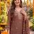 brown chanderi cotton lining kurta dupatta pant set