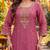 pink chanderi cotton lining kurta dupatta pant set
