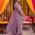 lavender tissue lining kurta dupatta pant set