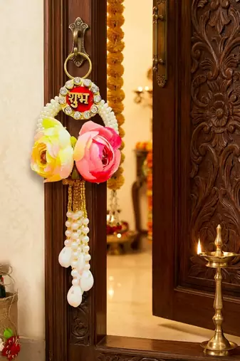 hanging perfect festive charm and vibrant elegance to your home decor (pack of 2)