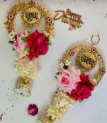 handmade wall hanging decorative door toran tassel religious home decorations (pack of 2)