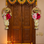  handmade wall hanging decorative door toran tassel religious home decorations (pack of 2)