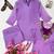 purple color embroidered wrok silk blend salwar suit
