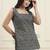  teal green cotton straight kurti style top