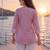  mauve cotton lucknowi top